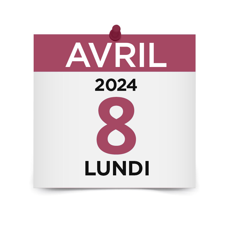 Le jour de l'éclipse est le 8 avril 2024