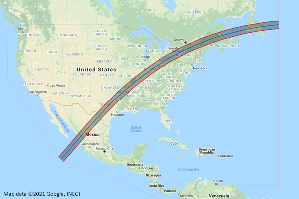 L'éclipse solaire totale de 2024