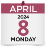 Le jour de l'éclipse est le 8 avril 2024