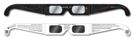 Lunettes à éclipses certifiées d'ISO